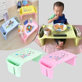 Kids Portable Study Table – Multifunctional Plastic Desk with Side Storage