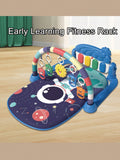 Kids Musical Piano Gym Mat With Music & Lights - (Imported