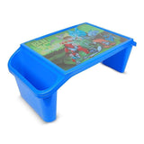 Kids Portable Study Table – Multifunctional Plastic Desk with Side Storage
