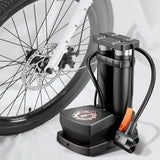 Portable High Pressure Foot Pedal Pump with Gauge
