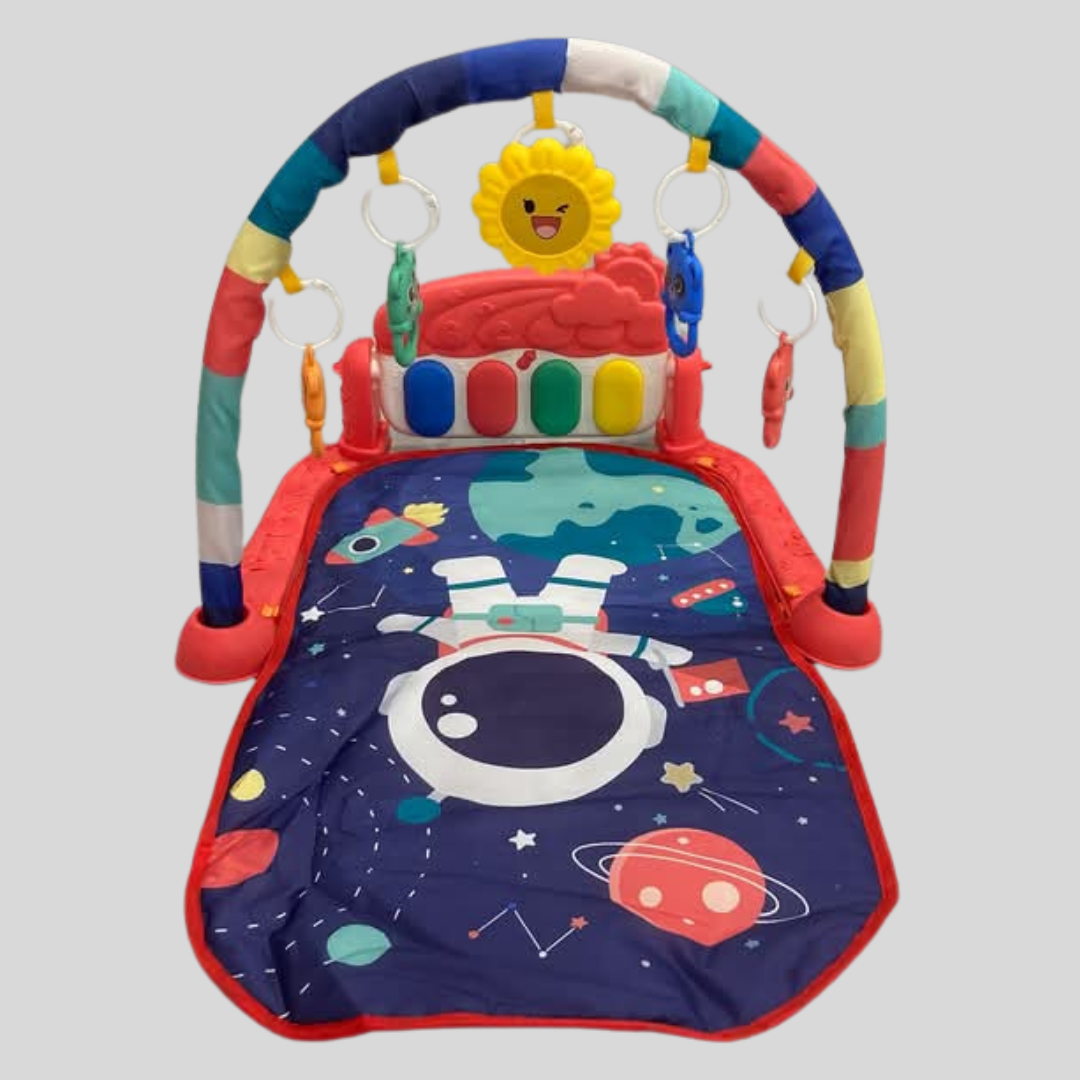 Kids Musical Piano Gym Mat With Music & Lights - (Imported
