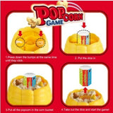 Fun Popcorn Game Toy for Kids – Interactive Jumping Popcorn Corn