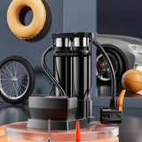 Portable High Pressure Foot Pedal Pump with Gauge